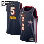 Maillot All-Star 2025 Anthony Edwards Jordan Navy Swingman - Enfant